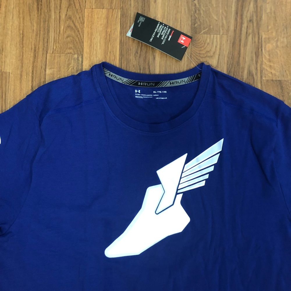 🏃‍♂️ NWT Under Armour Running Shoes and Wings Tee